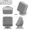NavPod PP4100 PowerPod Un-Cut (usable face = 4.5" w x 4.5" h)(11.4cm w x 11.4cm h) view 2