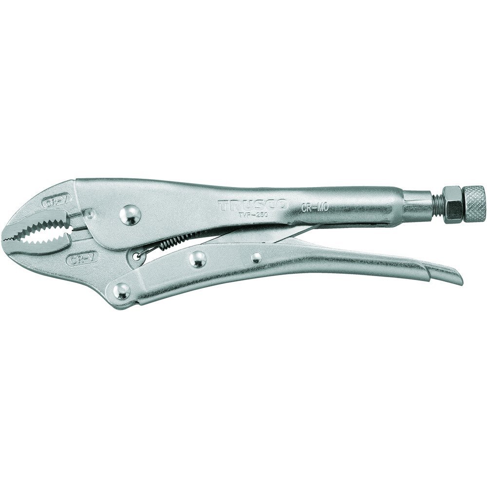 TRUSCO TVP-180 Grip Pliers, 7.1 inches (180 mm)