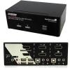 StarTech 2 Port Dual DisplayPort USB KVM Switch w/Audio & USB Hub - KVM/Audio Switch - USB - 2 x KVM/Audio - 1 Local User - Desktop view 1