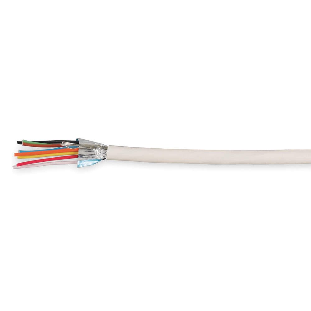 E2206S.41.86 - General Cable 18 AWG 6 Conductor Shielded Plenum Cable, 1,000 ft. reel