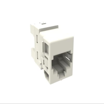 UNJ600-WH - Uniprise UNJ600 Category 6 U/UTP Information Outlet, white