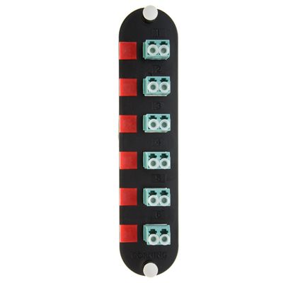 CCH-CP12-E4 - Corning CCH Panel, LC Duplex, 12 F, Multimode (OM3/OM4)