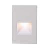 WAC Landscape Lighting, LEDme 120V LED Vertical Indoor and Outdoor Step and Wall Light 3000K Built-in LED in White view 1