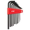 Performance Tool W1393 12pc SAE Long Hex Key Set, Black - Professional Grade Allen Wrenches with Extra Reach for Tough Jobs view 1