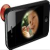 Rollei Fish-Eye Lens for Apple iPhone 4 / 4S Red view 1