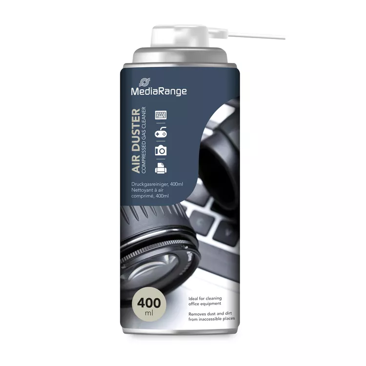 MediaRange Compressed Gas Spray, Flammable, 400 ml