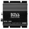 BOSS Audio Systems CE102 2 Channel Car Amplifier - 100 High Output, High/Low Level Inputs, High/Low Pass Crossover, Hook Up to Subwoofer for Bass view 1