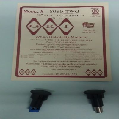 G.R.I. 8080-TWG-B SET 3/4"STLDR W/TRMS WDGP B