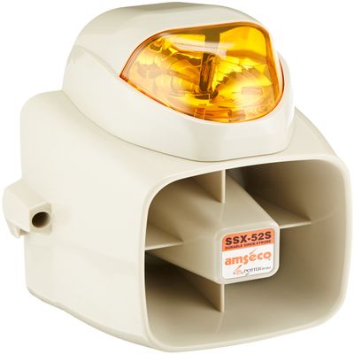 AMSECO POTTER SSX52SA Siren STORBE Amber Lens