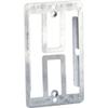 ERICO Caddy MP1 Low Voltage Mounting Plate, for Use with Low Voltage Class 2 Outlets, Threaded Mount, Steel view 1