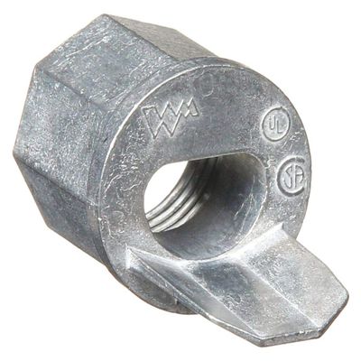 Conduit Connector, Galvanized Steel