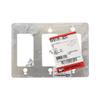 Wiremold Legrand RFB119-3GFI GFI Receptacle Device Plate 3-Gang view 2