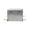 Wiremold 880S1 Omnibox Series Steel Floor Box, 1-Gang, Steel view 2