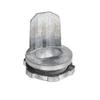 Box Connector, Ivory, Steel, Connectors, PK2 view 2