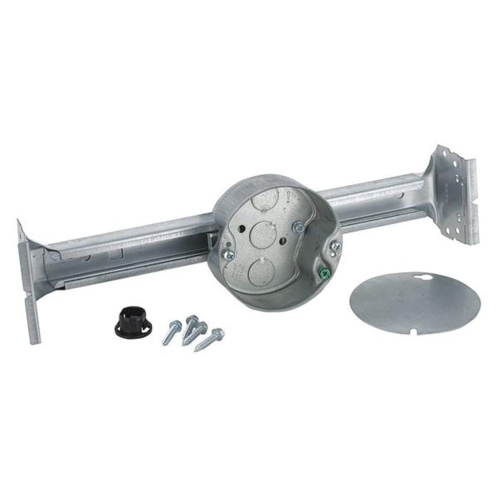 Electrical Box, Round Ceiling Pan