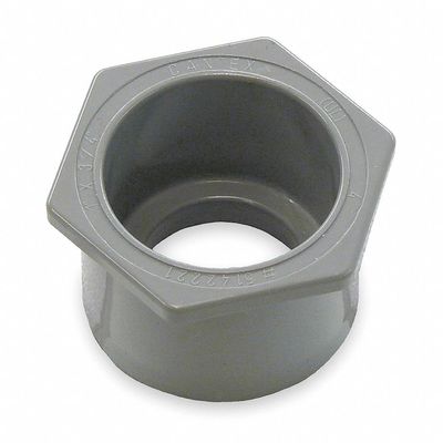 Reducer, 1-1/4 X 1 In Conduit, Pvc