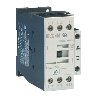 Eaton XTCE032C10B IEC Magnetic Contactor,240VAC,32A,1NO,3P