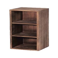 Cherry Wood Disc Box 3 Tier 16 86dbr