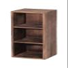 Cherry Wood Disc Box 3 Tier 16 86dbr view 1