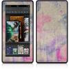 WraptorSkinz Amazon Kindle Fire (Original) Decal Style Skin - Pastel Abstract Pink and Blue view 1