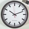 Betriebsausstatter - Clock radio, 300 mm, dial line beam, go. schw. view 1