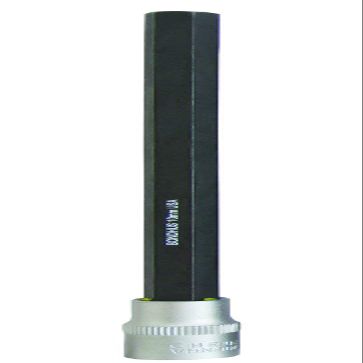 Bondhus 43688 19mm ProHold 1/2" Drive Socket Hex Bit with ProGuard Finish, 6"