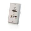 C2G/Cables to Go 29383 Wall Plate Transmitter, Aluminium view 1