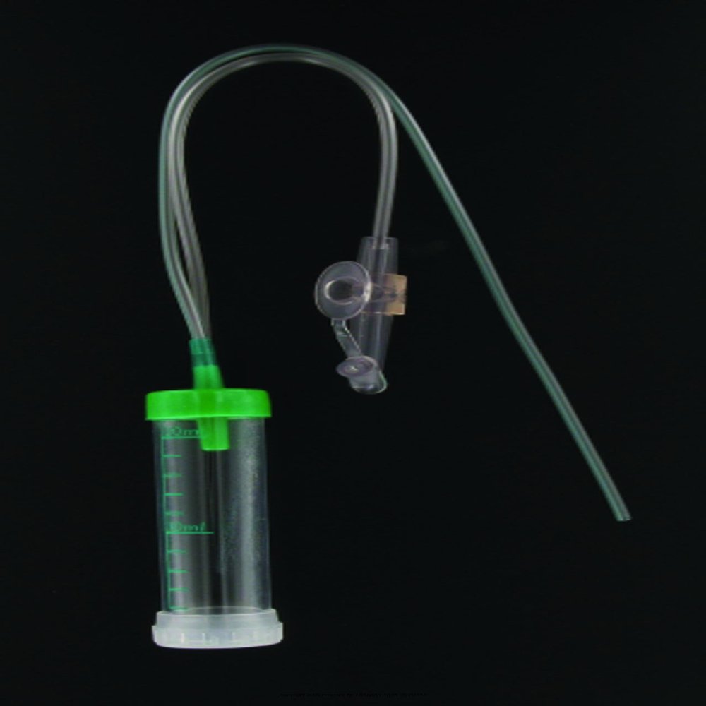 Mucus extractor with control suction connector, Mucaid W- Screw Cap, (1 BOX, 25 EACH)