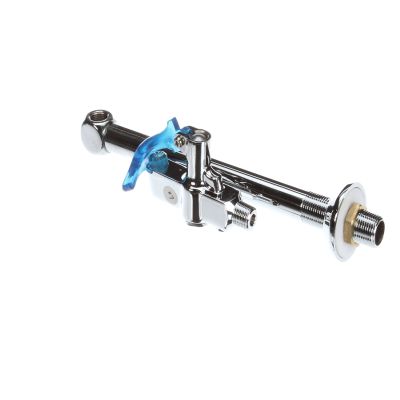 T&S Brass 5GF-8P Glass Filler with 8-Inch Deck Mount Pedestal and 1/2-Inch Npt Male Shank
