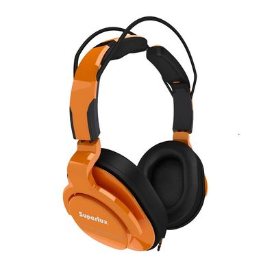 Superlux HD661 Orange Sealed Studio Monitor Headphones Orange