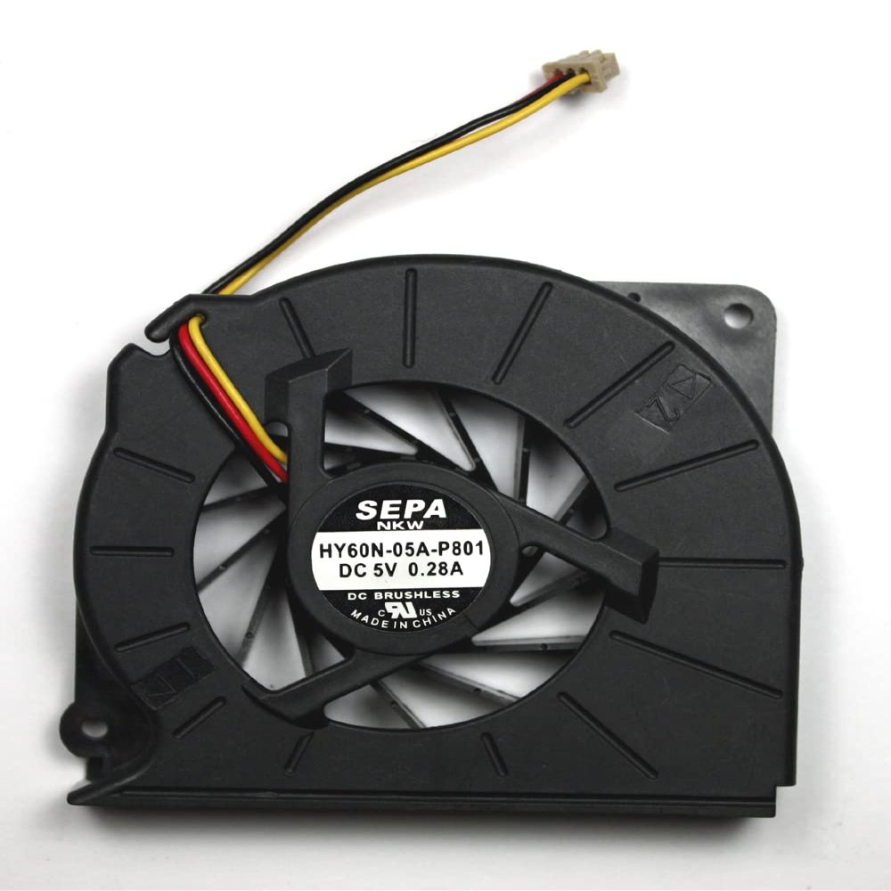 Power4Laptops Replacement Laptop Fan Compatible with Fujitsu Siemens Lifebook S6510