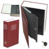 BlueDot Trading Dictionary Secret Book Diversion Safe with Metal Hidden Stash Container, Key Locked comes with 2 Keys, for Storing Valuables, Jewelry, or Passport, Medium, Red view 2