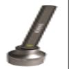 Bondhus 23290 Set 7 ProHold Torx & Hex Bits 2" (T45-T55&12-19mm) Molded Black Case, Multi, One Size view 3