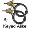 Master Lock Python Trail Camera Adjustable Camouflage Cable Locks w/4 Keys, 8418KA-2 CAMO 2-Pack view 2