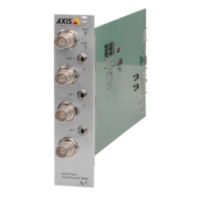 Axis Communications 0418-001 4-Channel Video Encoder Blade for CCTV Systems