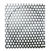 140mm Steel Mesh Filter Grill w/large Honeycomb 6mm holes - Black view 1