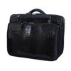 Women In Business Francine Collection - Croco 17.3 Inch Laptop Roller Case (Black) view 3