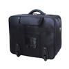 Women In Business Francine Collection - Croco 17.3 Inch Laptop Roller Case (Black) view 4