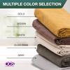 CCS Waterproof Canvas Tarp Cover Heavy Duty Duck Cloth, Waxed Canvas Tarpaulin with Rustproof Brass Grommets for Camping, Construction, Equipment & Outdoor Use (Brown, 8x10 Ft) view 4