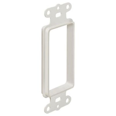 Arlington the SCOOP Pass Through Cable Access Hood, 1-Gang, White