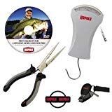 Rapala Combo Pack 6 1/2 Pliers / 25 lb.Scale/Clipper/Pro Secrets DVD