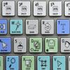 APPLE SIZE STICKERS FOR KEYBOARD PHOTOSHOP GALAXY SERIES ARE COMPATIBLE WITH ADOBE view 4