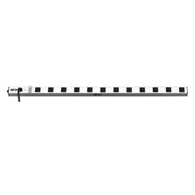 TRIPP LITE, POWER STRIP, 120V 5-15R 12 OUTLET, 15 FT CORDM VERTICAL METAL, OURM