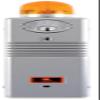 Alarm Lock PG21MSS Alarm Lock PG21S Pilfergard 95 Decibel Dual Piezo Siren Surface Mount Door Alarm with Amber Strobe Light view 1