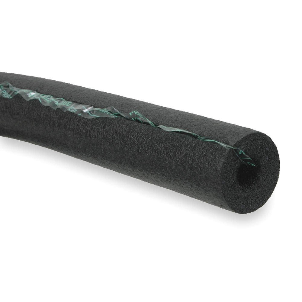 Tundra - 6XP068448 - 3/4 in Thick, Pre-Slit/Pre Glued Polyethylene Pipe Insulation, 6 ft Insulation Length