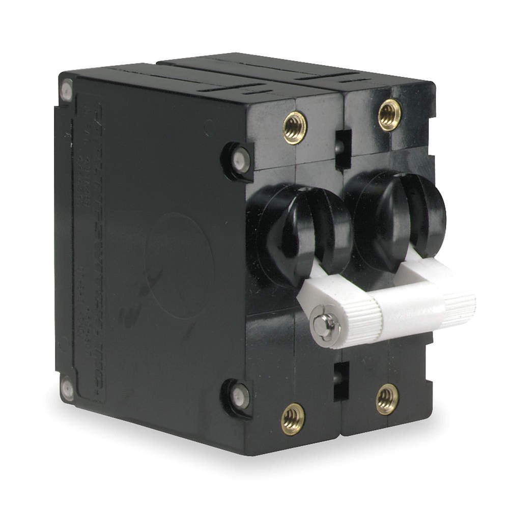 Circuit Breaker, Magnetic, 15A, 1-1/2 in W