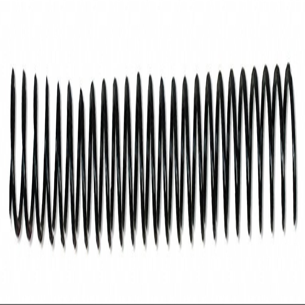 Binding Spines, Coil, 6mm, Black, PK100