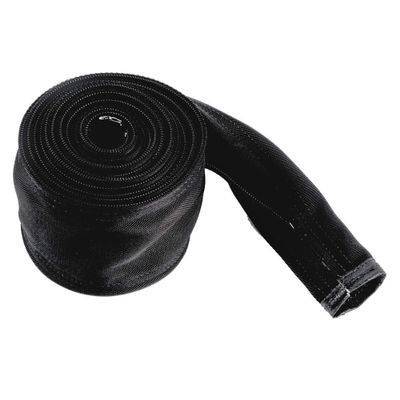 Cable Cover, Woven Nylon, 4 in OD12.5 Ft L