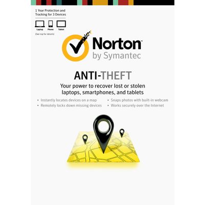 Symantec Norton Antitheft 1U 3Lic card