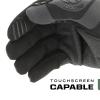 Mechanix Wear: M-Pact Covert Tactical Gloves with Secure Fit, Touchscreen Capable Safety Gloves for Men, Work Gloves with Impact Protection and Vibration Absorption (Black, X-Large) view 2
